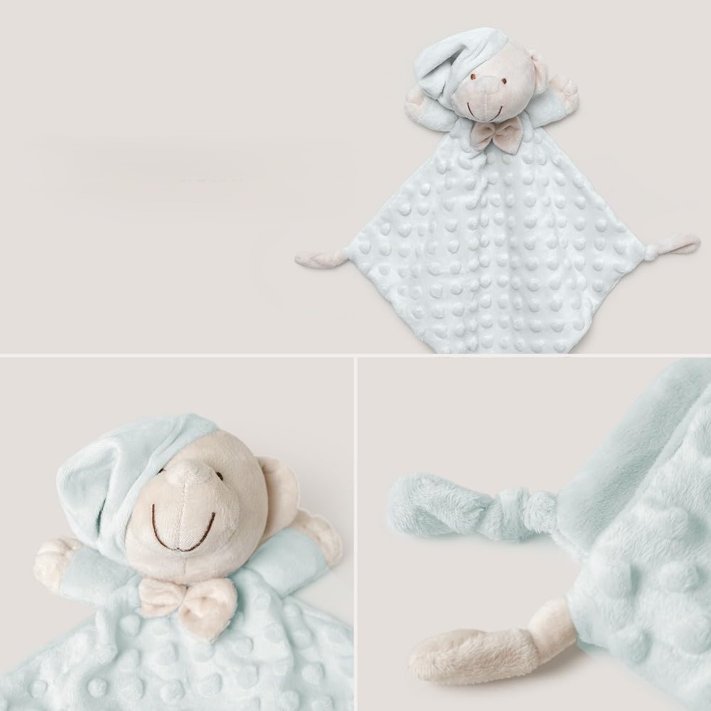 Coffret plaid + doudou (Vert d'eau) – Image 2