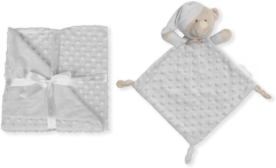 Coffret plaid + doudou (Gris) – Image 2