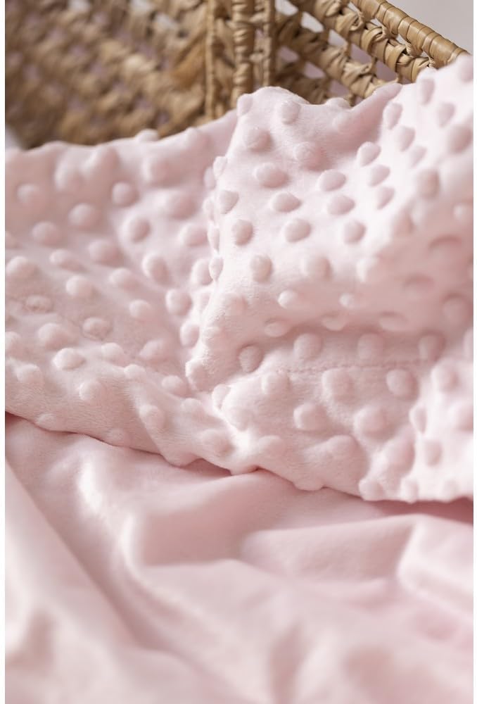 Coffret plaid + doudou (Rose) – Image 4
