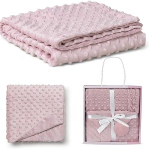 Plaid Vieux rose