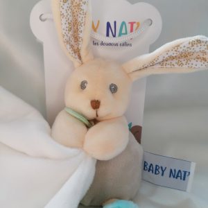 Lapin beige "POUPI" Baby Nat