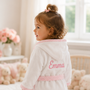 Peignoir enfant (rose)