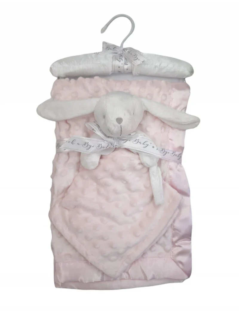 Doudou lapin rose